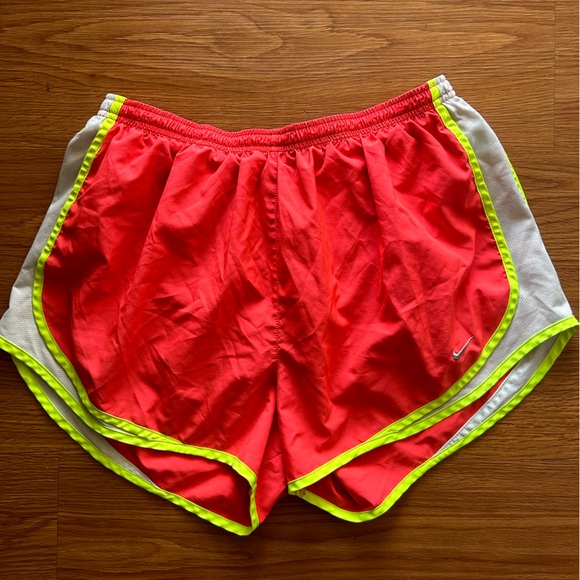 Nike Neon Orange Dri-Fit Running Shorts size XL - Picture 1 of 5